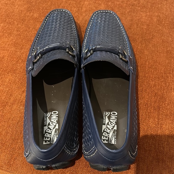 Men’s Salvatore Ferragamo slip on loafers - Size UK 12 - Picture 5 of 8